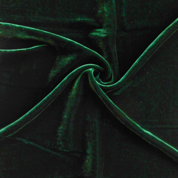 Luxury Silk/Rayon Velvet - Hunter (BER) 206327AV