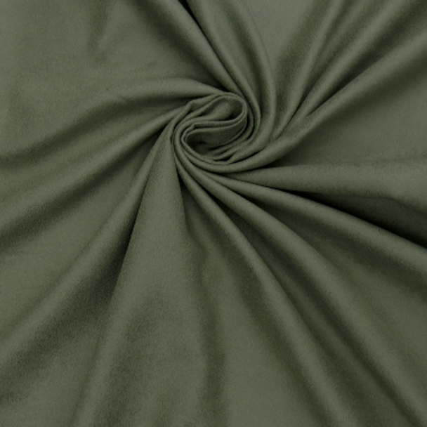 Double Face Faux Suede - Olive 207400W