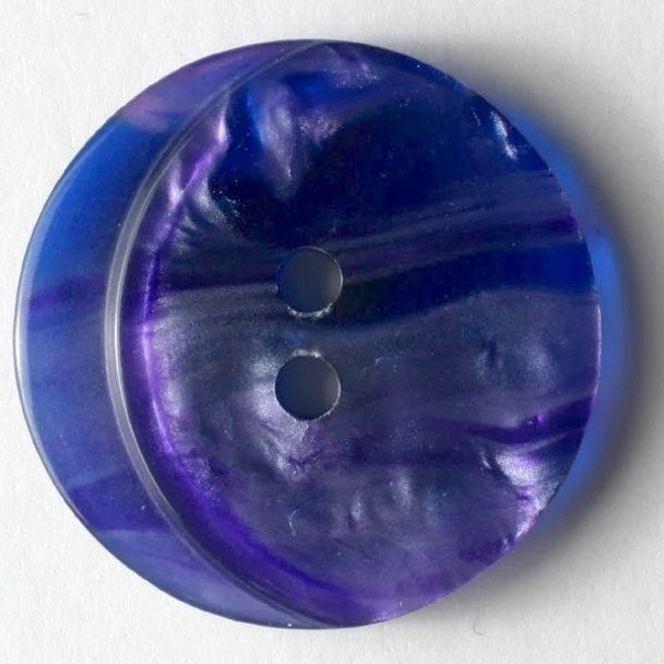 Crescent Marbled Violet 34L Button