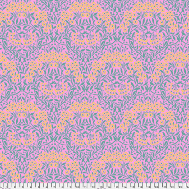 Pure Cotton Print - Michaelmas Daisy - Pink 218682P