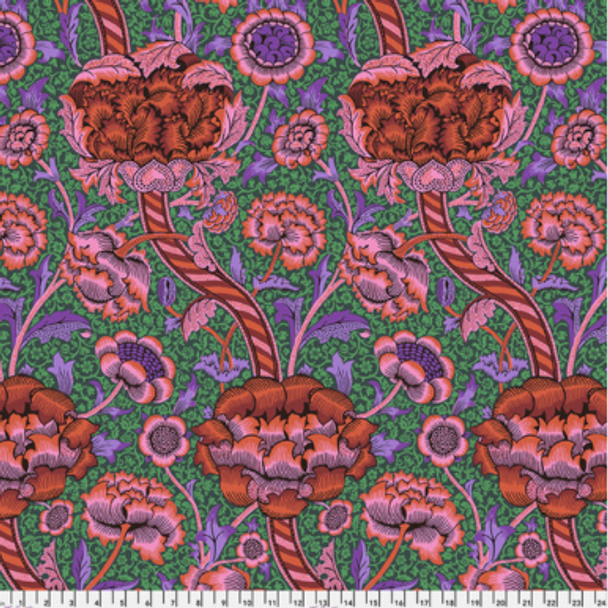 Pure Cotton Print - Wandle - Red 218682T