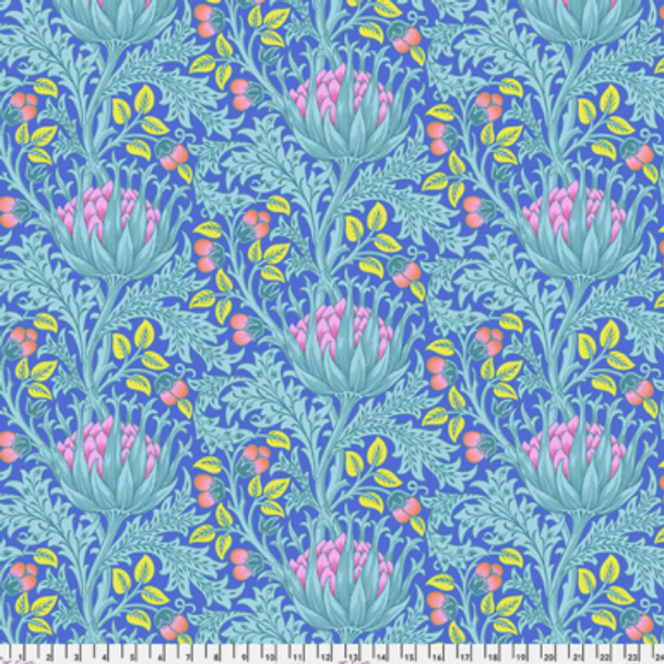 Pure Cotton Print - Artichoke - Blue 218682W