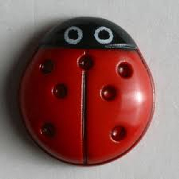 Red Ladybug 18L Button DB-1562