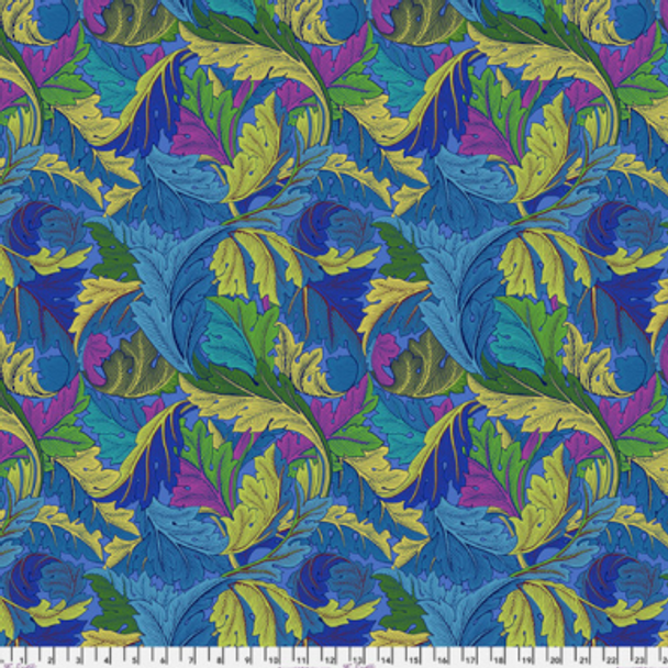 Pure Cotton Print - Acanthus - Cobalt 218682AE