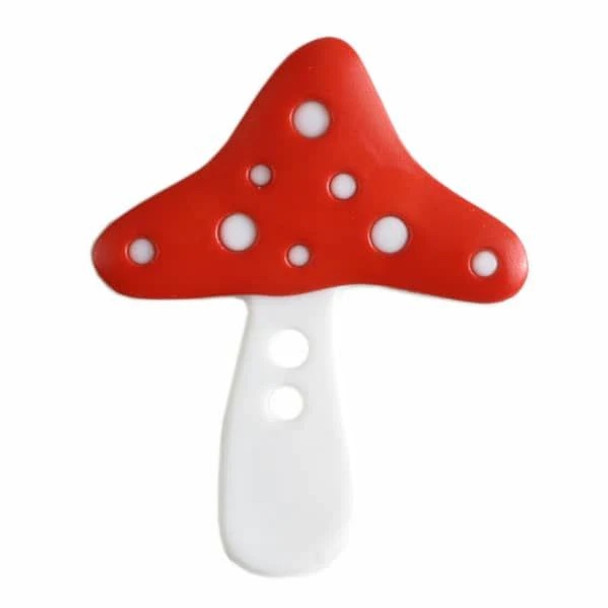 Red Mushroom 40L Button DB-1549