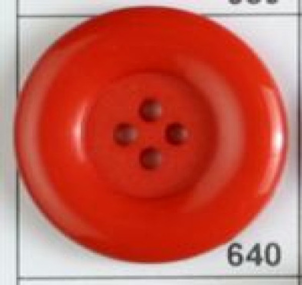 Red Border 45L Button DB-0640