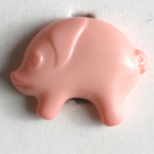 Pink Piggy 27L Button DB-1575