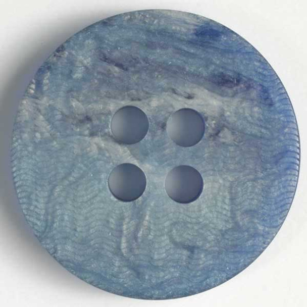 Blue Wavy Moonscape 40L Button DB-1444