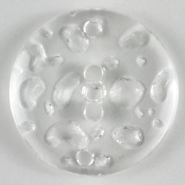 Clear Round Bubble 40L Button DB-0021