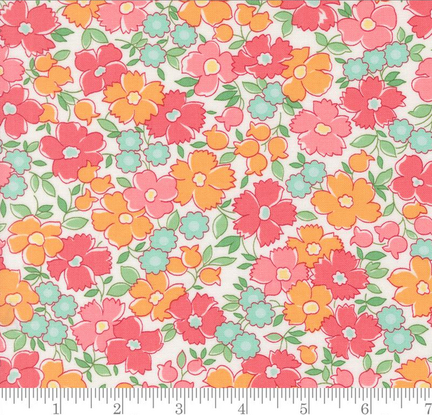 Pure Cotton Print - Summertime Pastel 209924NY