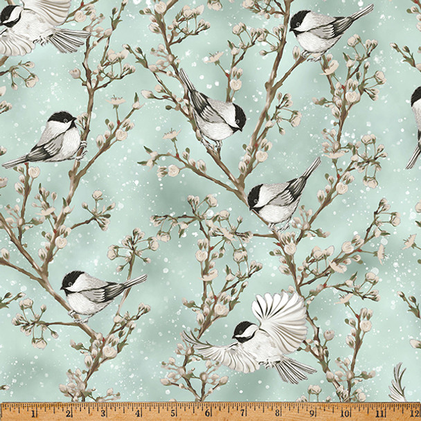 Pure Cotton & Pine Seafoam Silver 223707L1