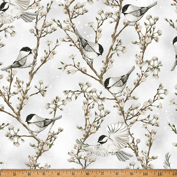 Pure Cotton & Pine Light Gray Silver 223707M1