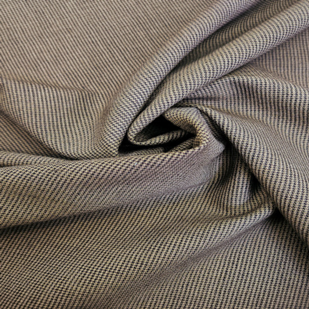 Wool Suiting Special -  Brown and White