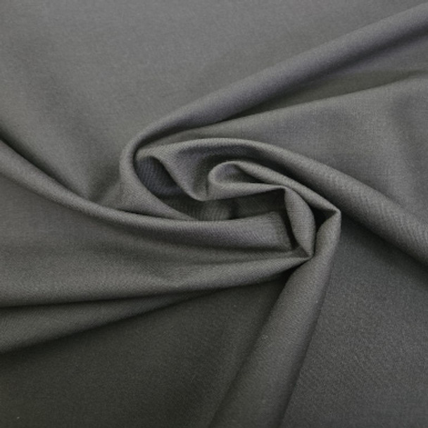 Wool Suiting Special -  Dark Gray 214432F