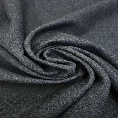 Wool Suiting Special - Dark Gray AB 214432AB