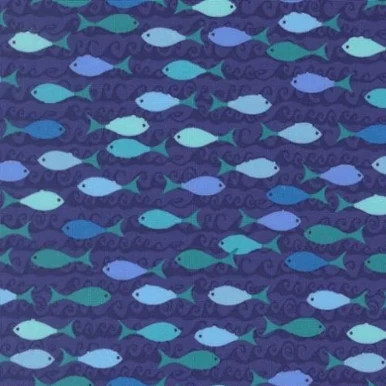 Reef School Of Fish Seafoam 223707AY