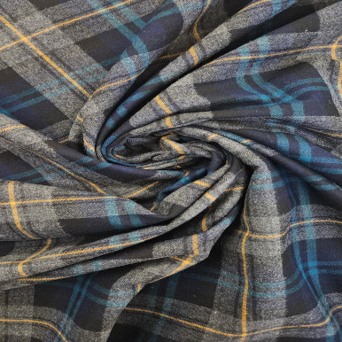Pure Cotton Flannel - Multicolored E