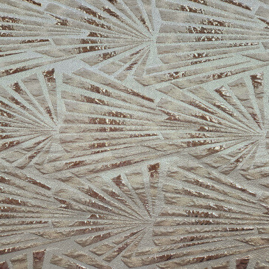 Metallic Brocade - Rose Gold