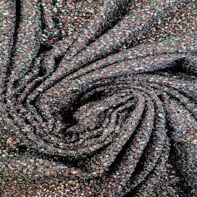 All Over Sequins CLEARANCE - Black and Purple