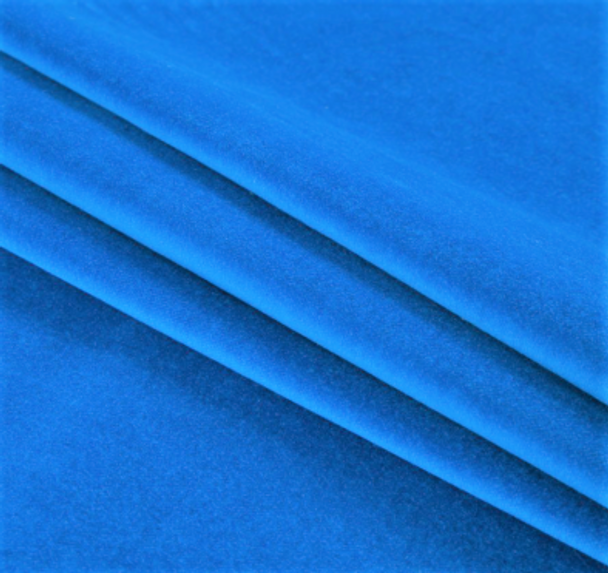 Pure Cotton Velvet - Sapphire 211026M