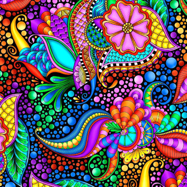 Carnivale – Black/Multi 223707JJ