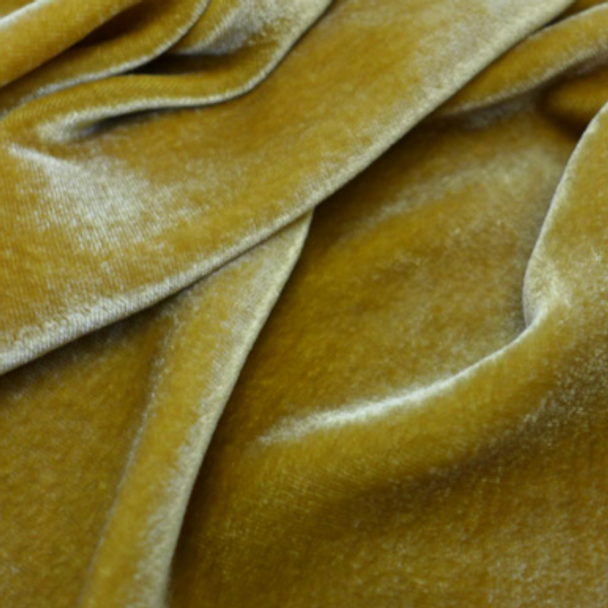Luxury Silk/Rayon Velvet - Dijon 214569D