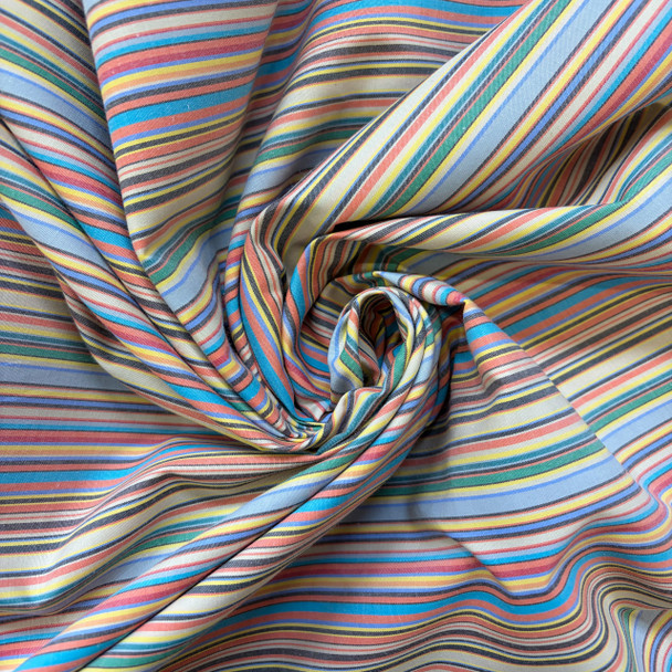 Superfine Pima Cotton Shirting - Multicolored
