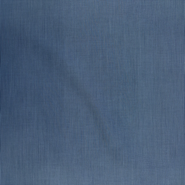 Superfine Pima Cotton Shirting - Dark Blue With White Stripes