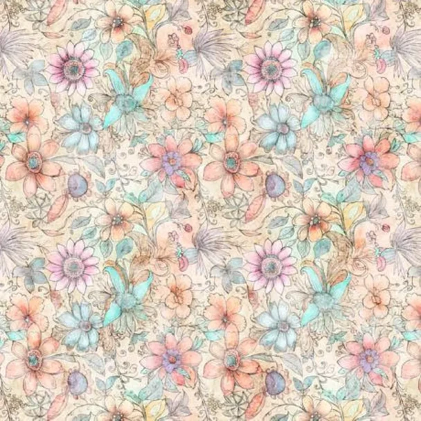 108" Wide Quilt Back - Enchanted 201151P