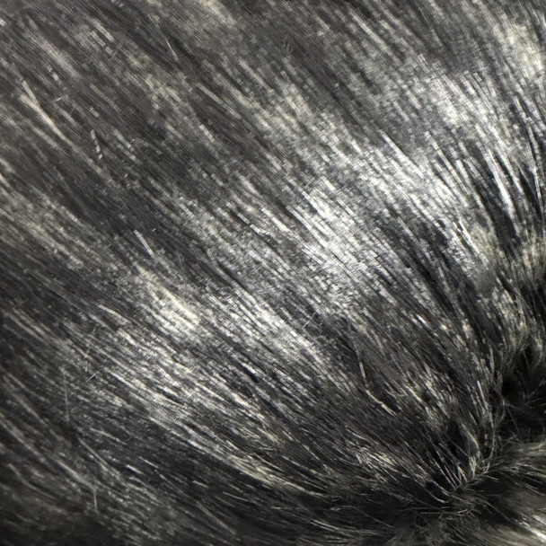 Luxury Faux Fur - Grey and White 217032V
