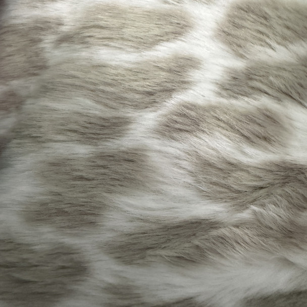 Luxury Faux Fur - White and Beige 204785B