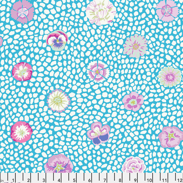 Guinea Flower - Turquoise 223707RB