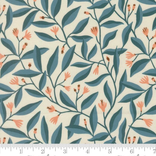 Feather and Forest Bloom - Azure 223707UK