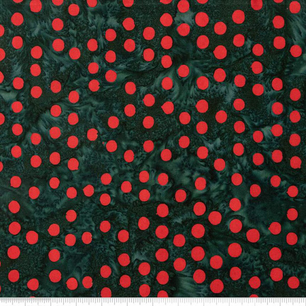 Polka Pop Batiks - Forrest Green 258099M