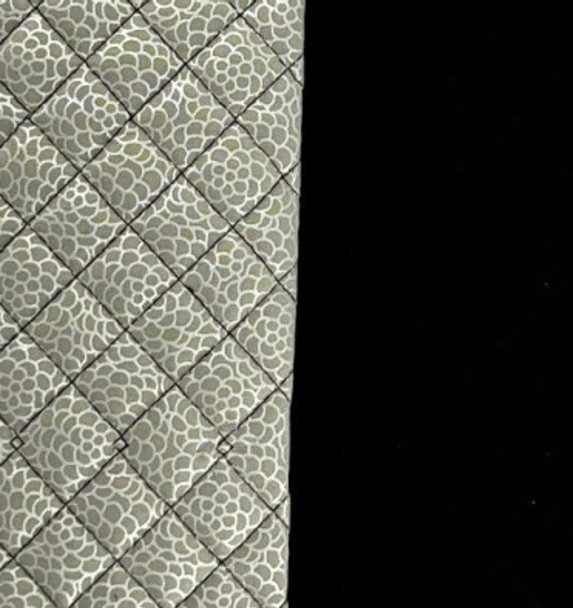 Pre-Quilted Fabric - Silver Onyx 25770C