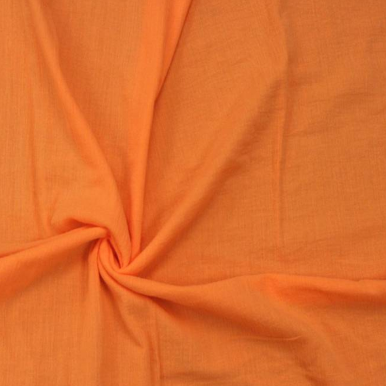 orange cotton dress material Orange Pure Cotton Dress Material With Digital Florals & Handcrafted S
