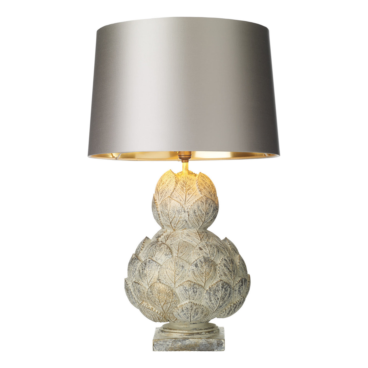 cream gold table lamp