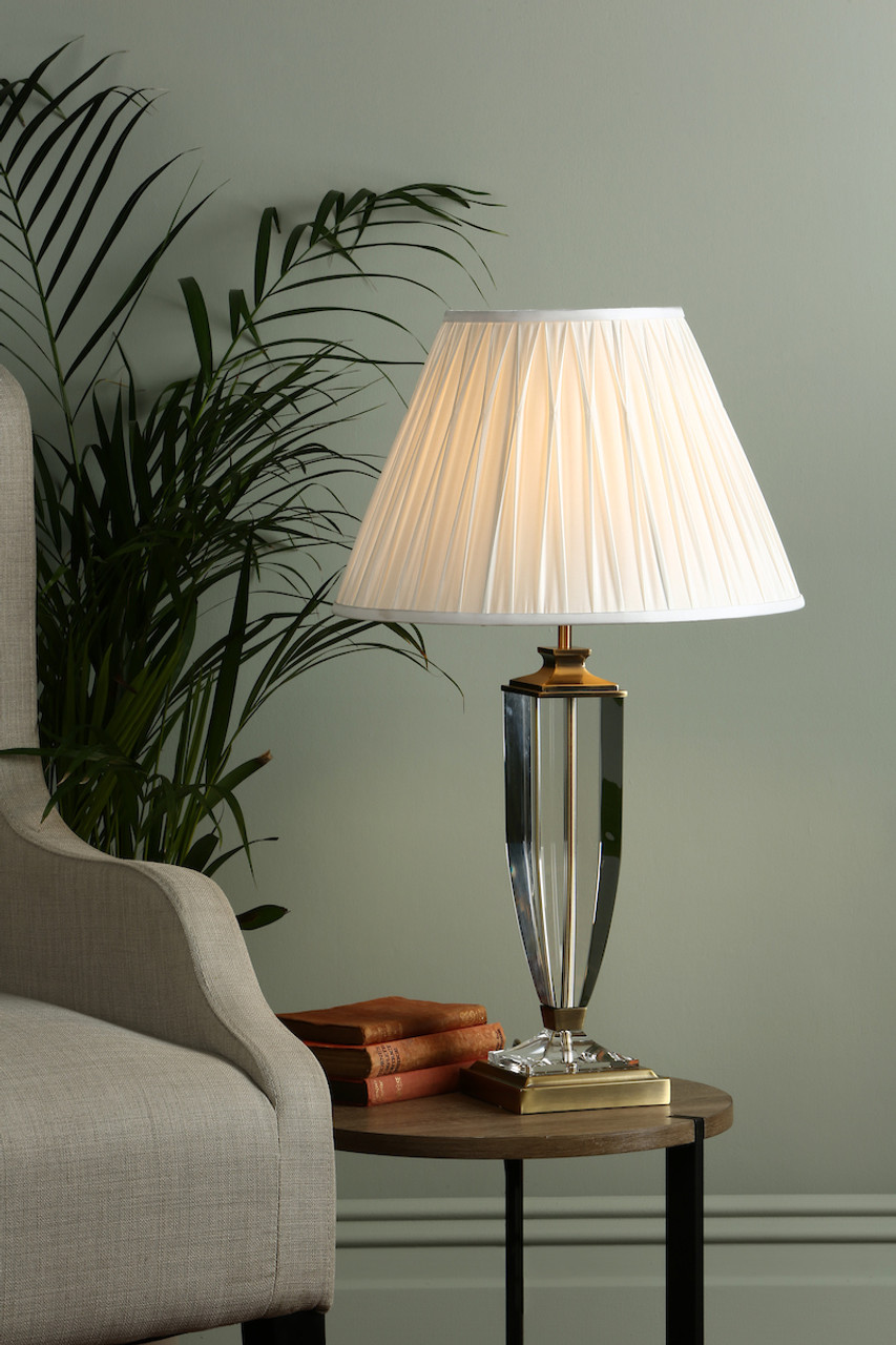 table lamp with large base