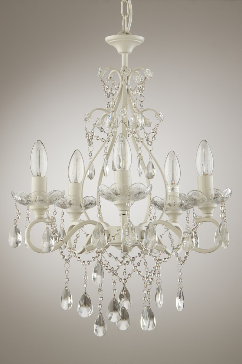 Shamley Painted 5 Light Chandelier | The Home Library, Wilmslow