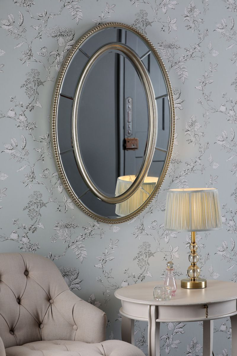 Oval 楕円形 鏡 (Laura Ashley スタイル 合う) Buy Laura Ashley Gold Medora Oval Mirror from the Next UK online shop
