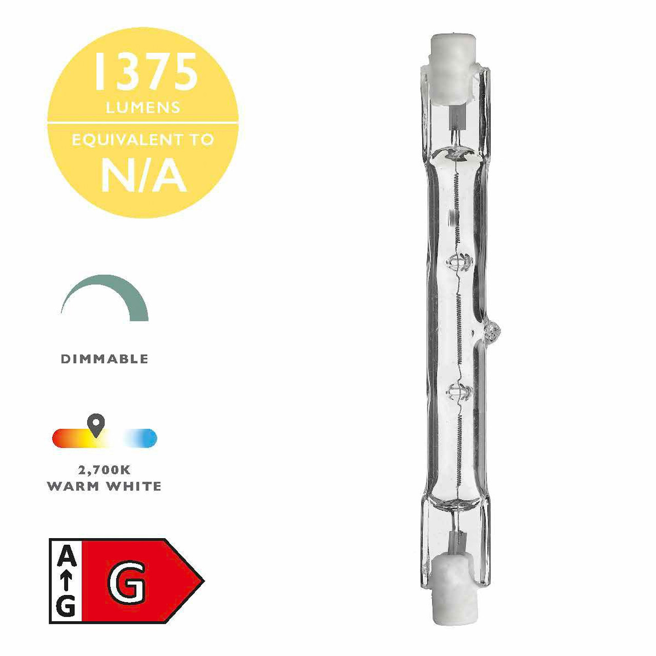 r7s linear halogen bulb