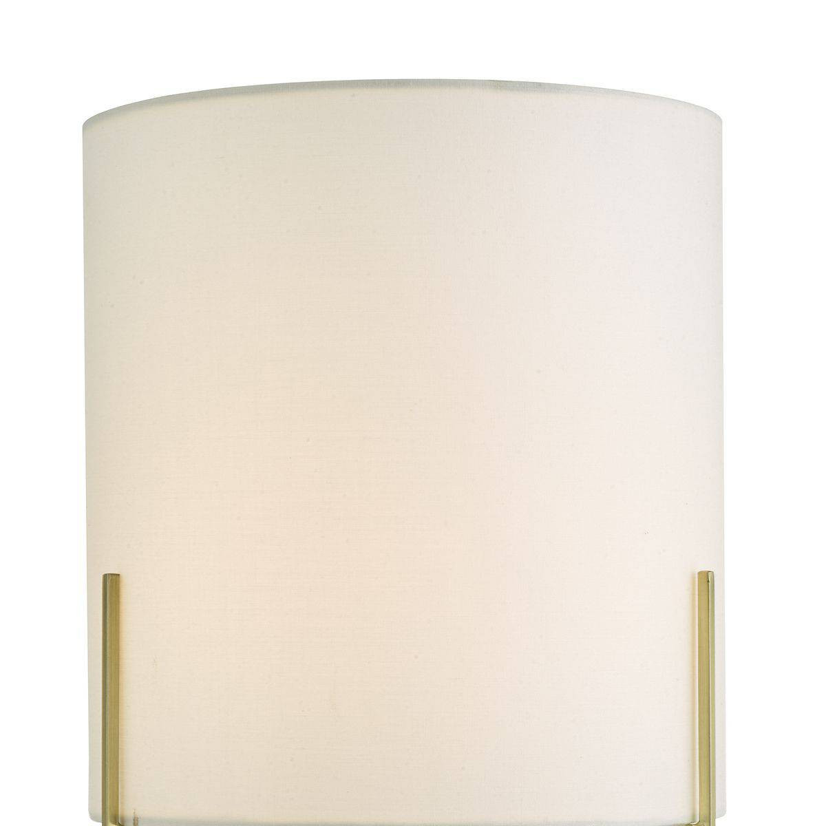 Daniela Table Lamp in Crystal with Silk Shade main image 1