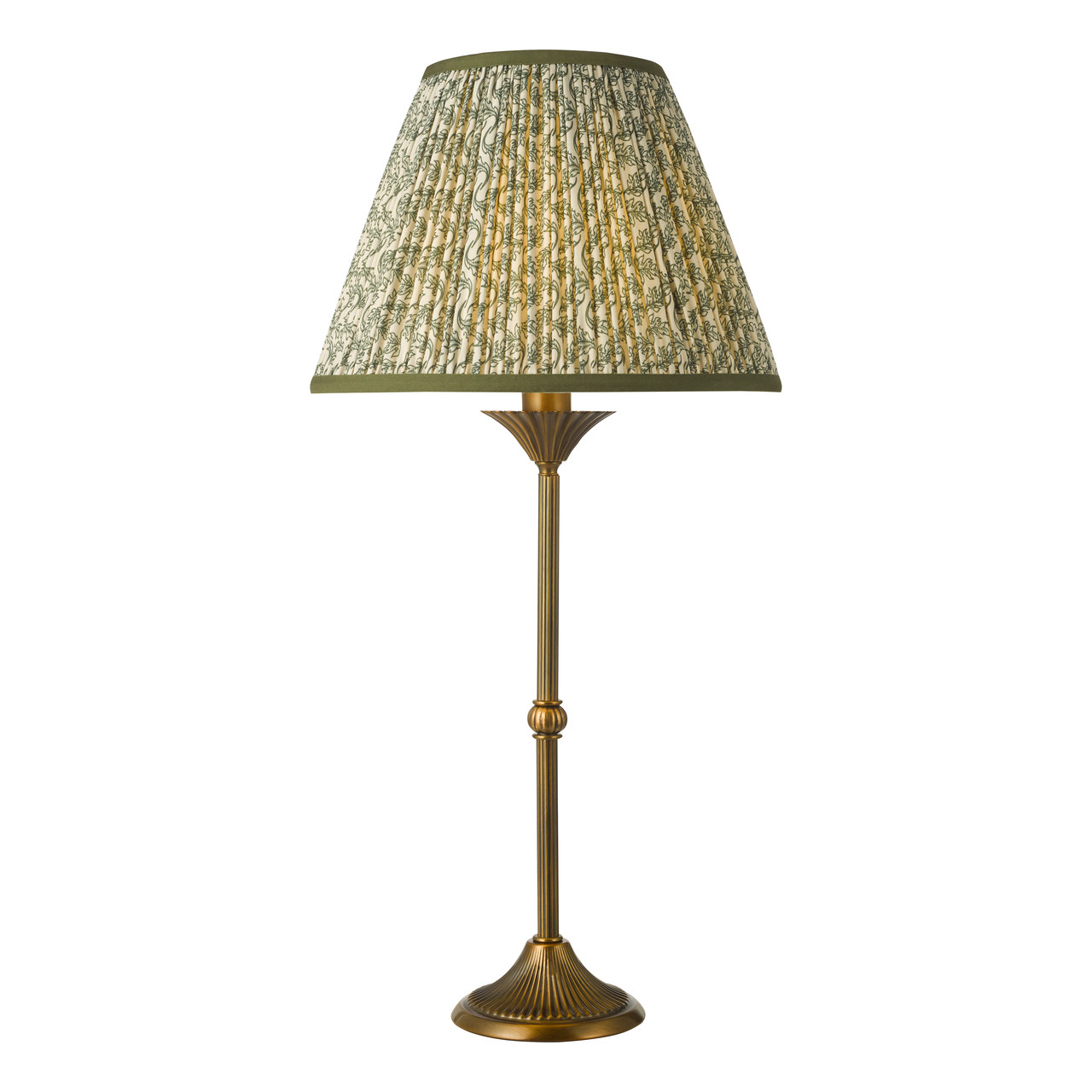 Lydian Table Lamp Antique Bronze Base Only - The Home Library