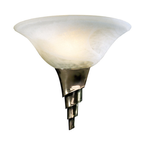 Spiral Glass Wall Washer Bronze