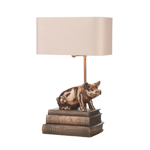 Horace Table Lamp In Copper - Base Onlyby David Hunt Lighting