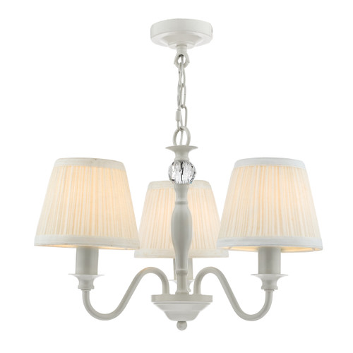 Ellis 3 Light Pendant Grey with Shades