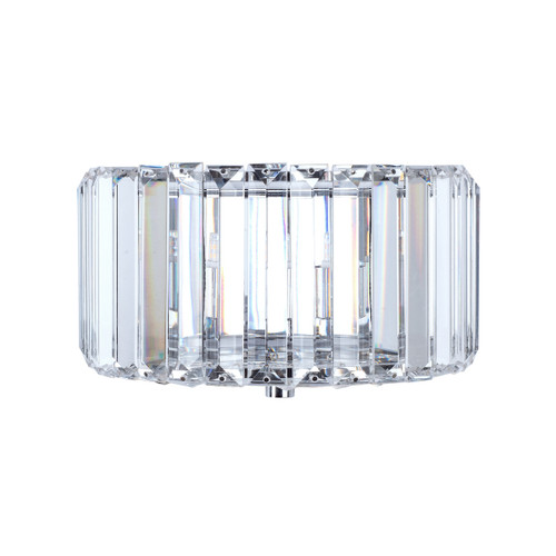 Fernhurst Wall Light Polished Chrome Glass