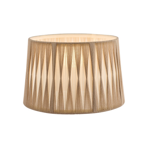 Pleated Natural Empire Shade 14 Inch