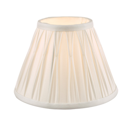 Fenn White Silk Shade 8 Inch