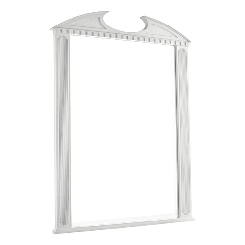 Laura Ashley Rossett Rectangle Mirror White 120 x 90cm